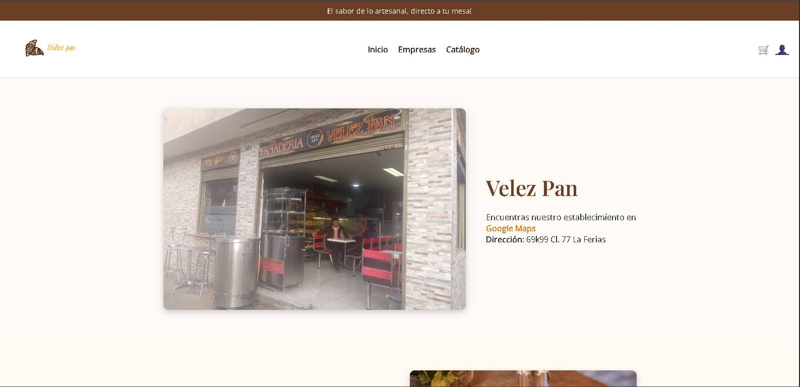 Proyecto VELEZ PAN